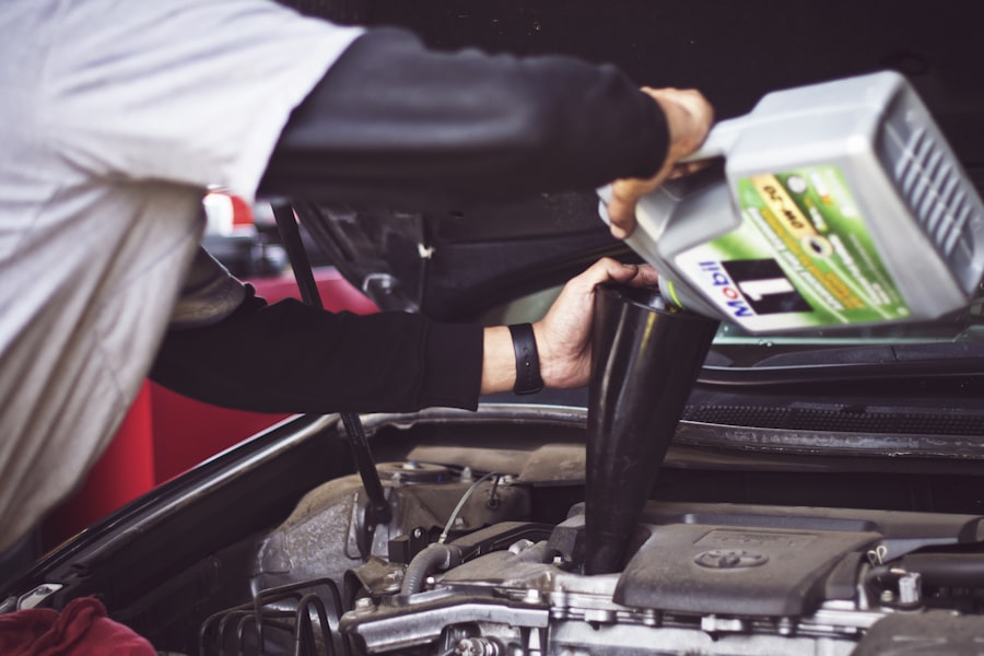 Oasis Tire mechanic at work