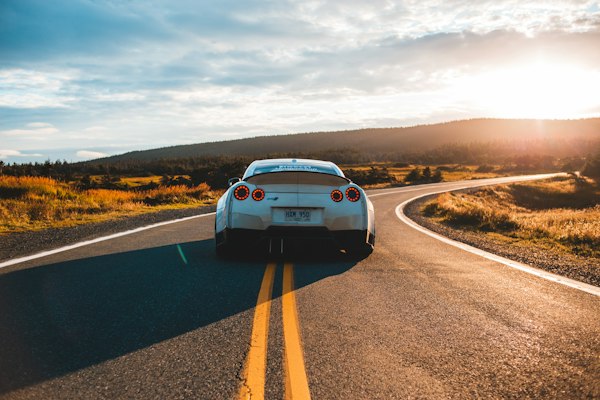 Car on lift